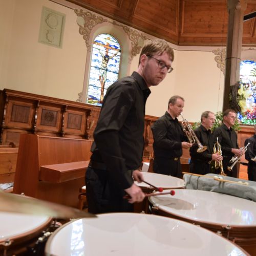 Christofer Borloz aux timbales