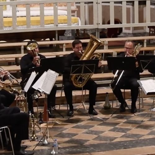 Concert à Autun en France en avril 2019