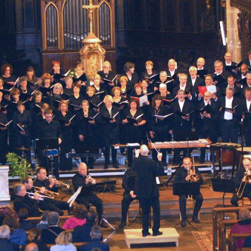 Concert à Poligny (France) Gloria de Rutter mai 2019