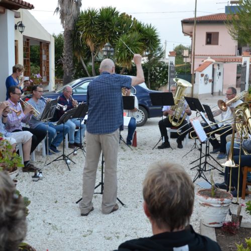 En Sicile en mai 2018 : concert au gîte