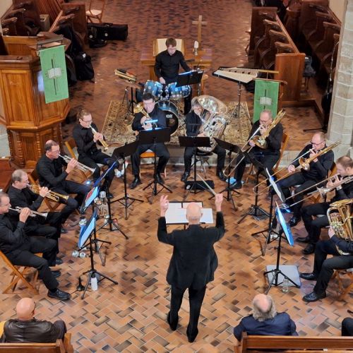 Concert de Dix de cuivre - Vespérale au Temple d'Aubonne - 19 novembre 2023 (Photo: M. Rey)