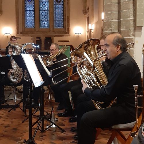 Vespérale au Temple d'Aubonne - 19 novembre 2023 (Photo : Mme G. Delvecchio)