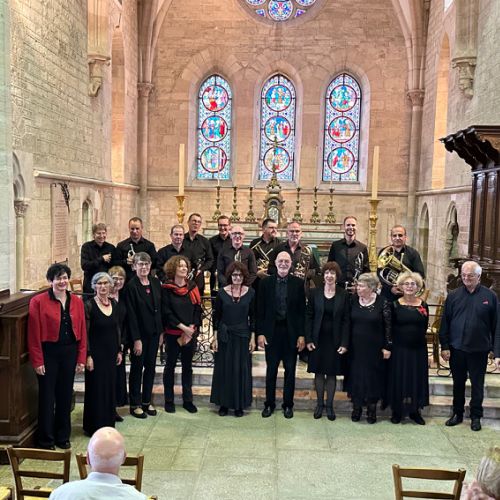 Concert du 9 juin 2024 en Bourgogne à Rouvres-en-Plaine avec la chorale Fédachor (Photo : Philippe Bize)